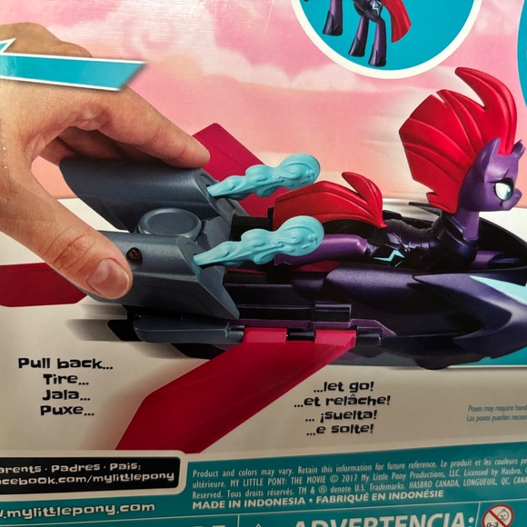 SALE!! Tempest Shadow with Sky Skiff Interactive Set My Little Pony Collectible - Picture 5 of 15